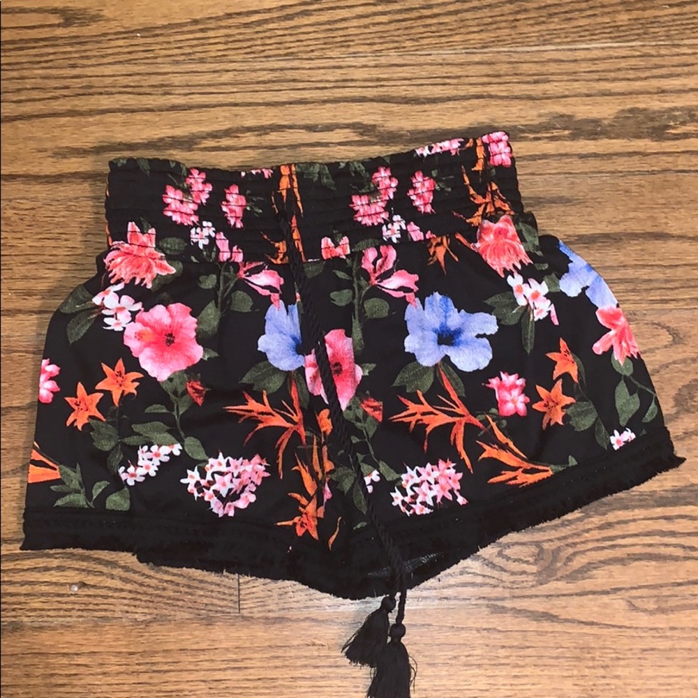 cute floral shorts